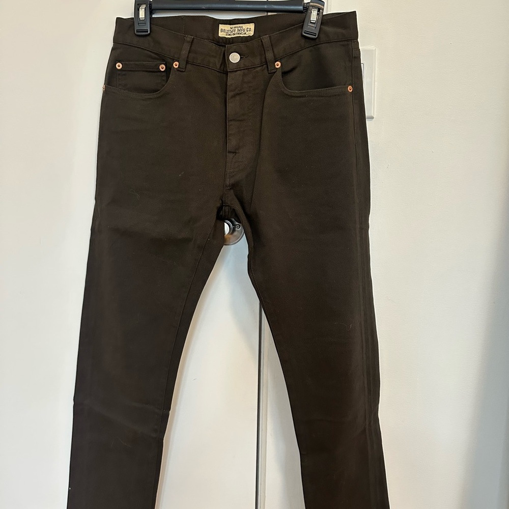 Belstaff Men's Brown Denim NWOT